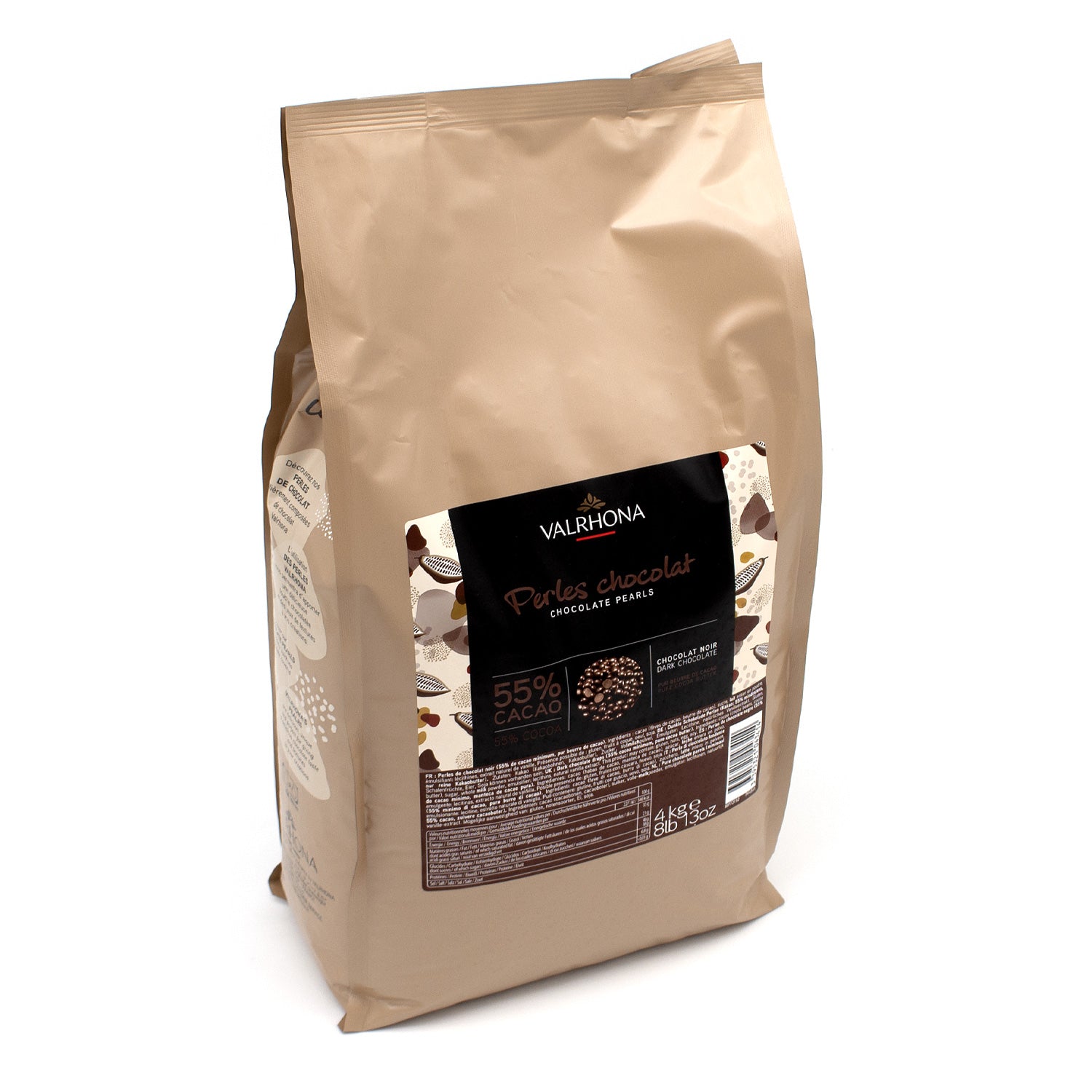 Valrhona Les Perles 55% Dark Chocolate Pearls – Chocosphere