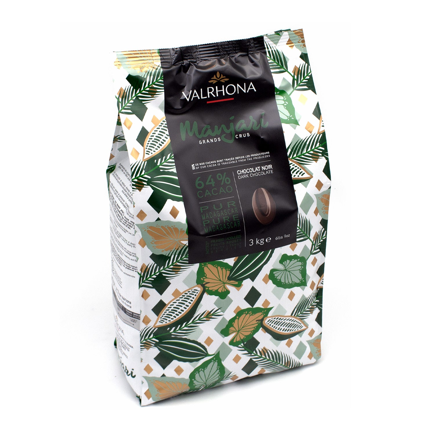 Valrhona Caraque 56% Dark Chocolate Couverture Blocs – Chocosphere