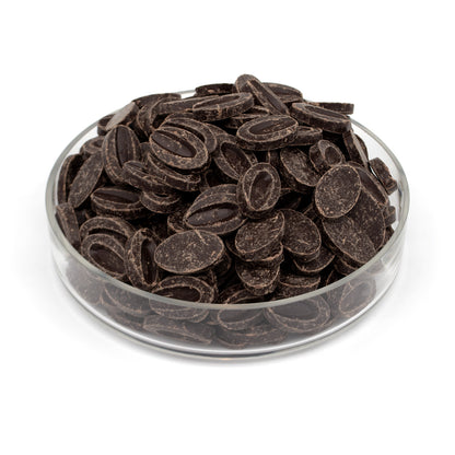 Valrhona Satilia Noire Les Feves 70% Dark Chocolate Couverture Discs