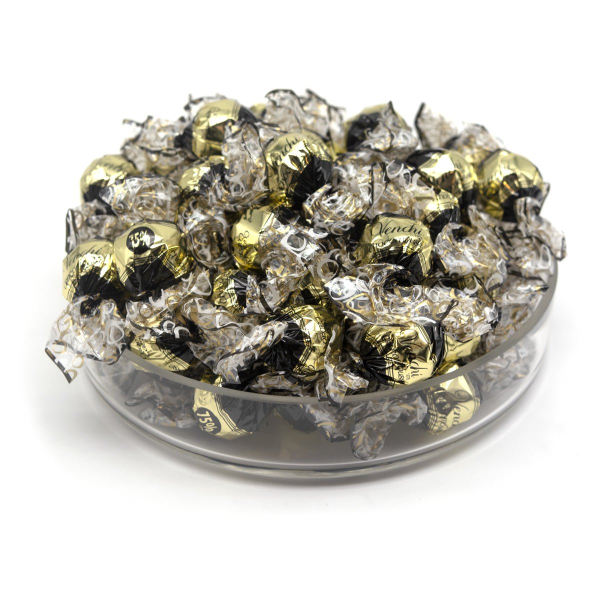 Venchi Chocomousse Cuor di Cacao 75% Dark Chocolate Pearls