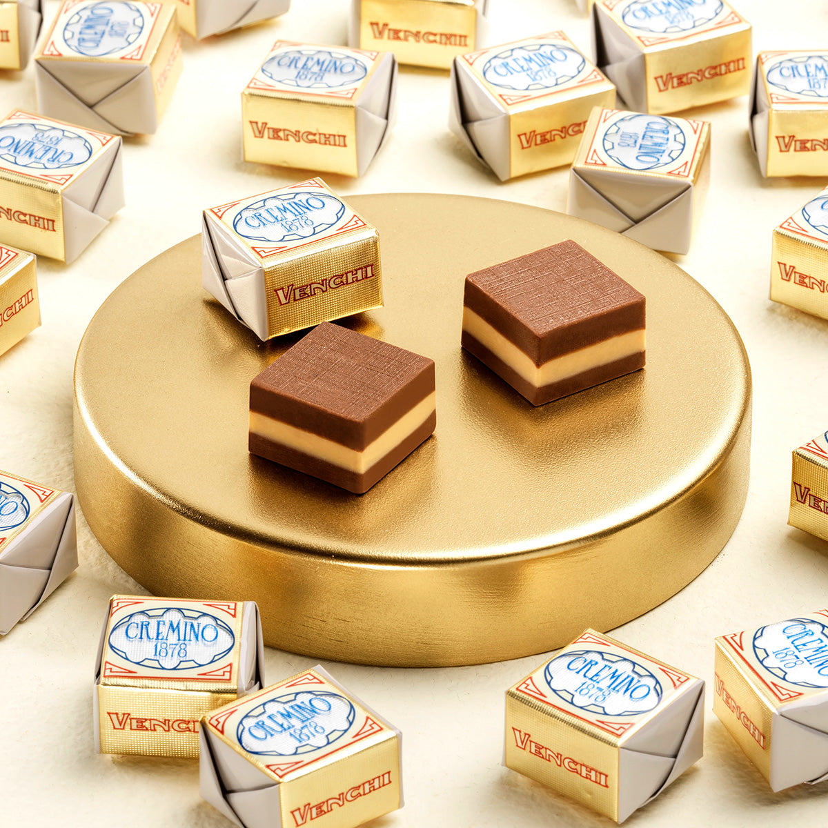 Venchi Cremino 1878 Gianduja Cubes