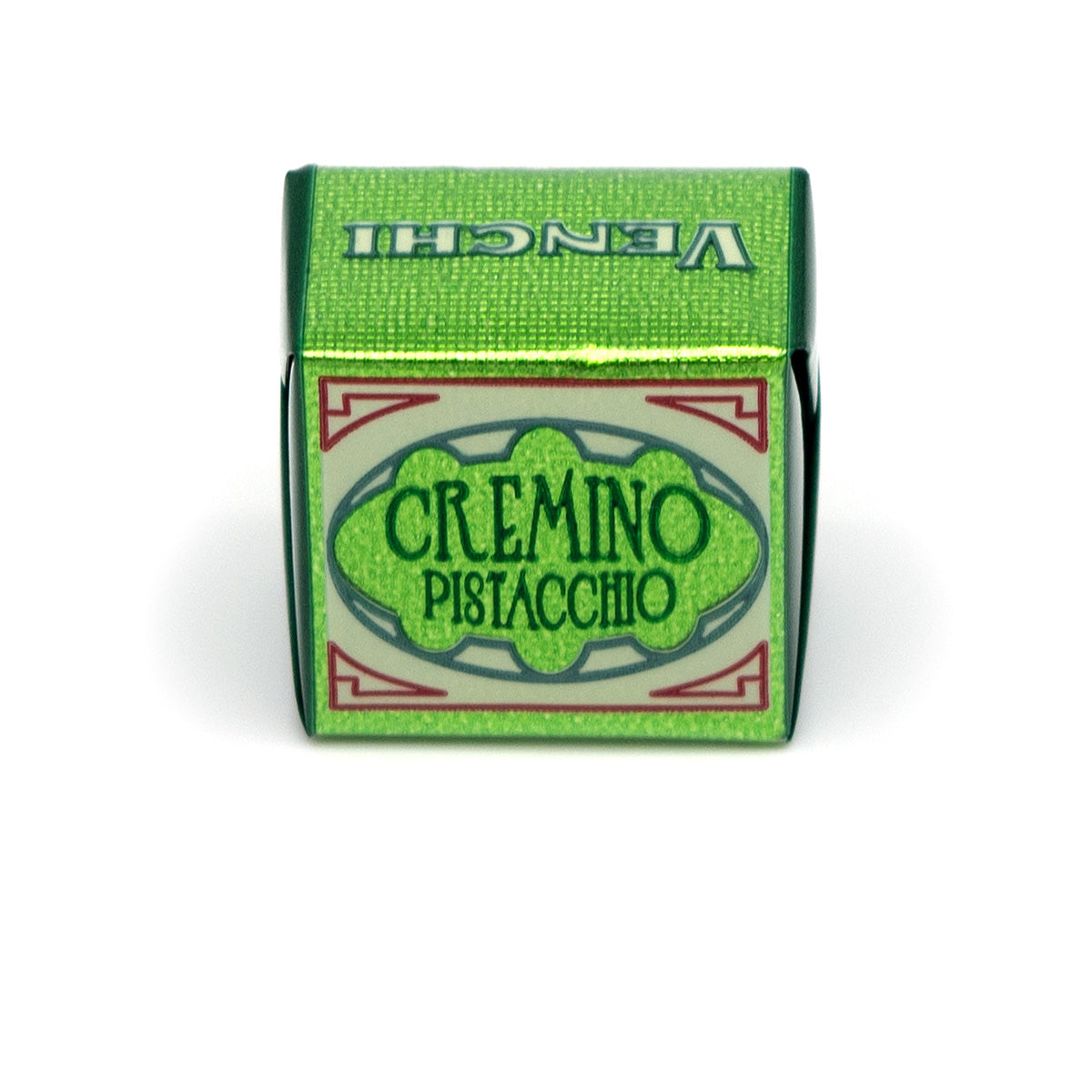 Venchi Cremino Pistacchio Chocolate Pistachio Gianduja Cubes