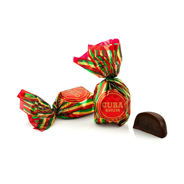 Venchi CUBA Cuneo Rhum Rum Flavored 60% Dark Chocolate Bonbons