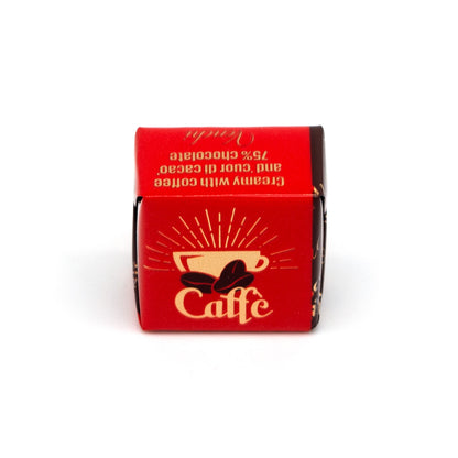 Venchi Espresso Caffe 75% Dark Chocolate with Coffee & Nibs Cubes