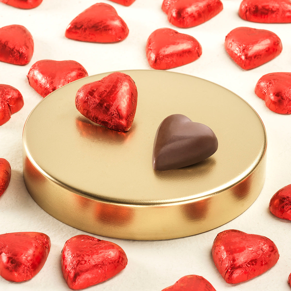 Venchi Heart Shaped 31% Milk Chocolates