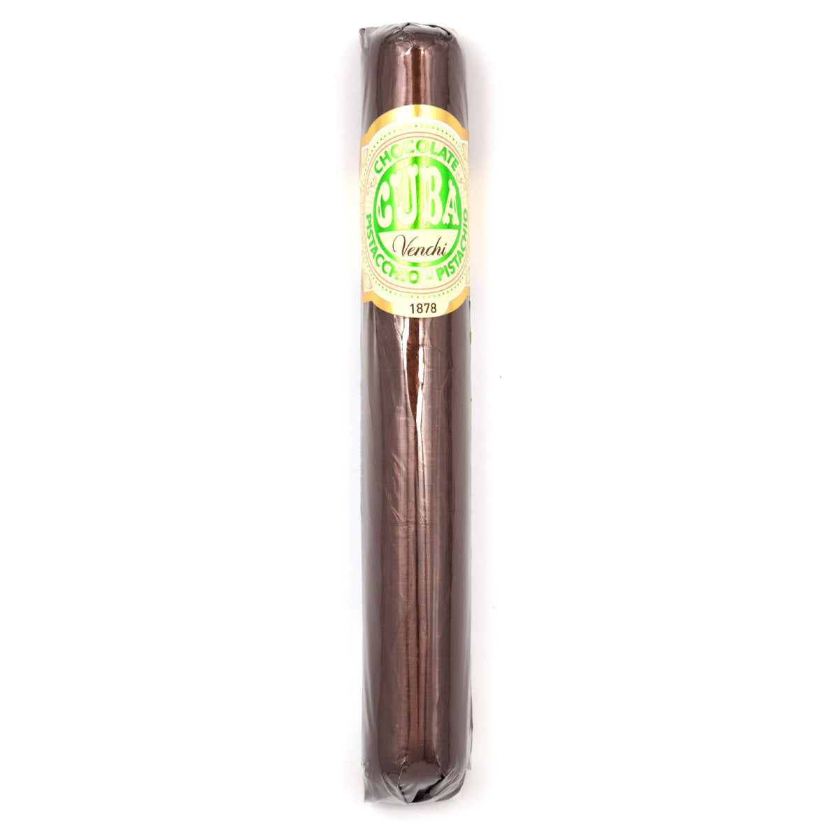 Venchi Pistachio Dark Chocolate Cigar - 100g (BLOOMED)