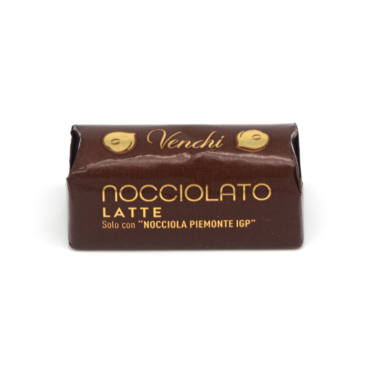 Venchi Whole Hazelnuts in 32% Milk Chocolate Ingots
