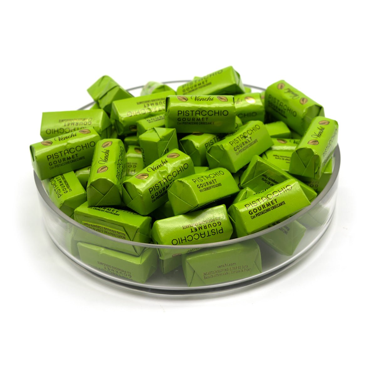 Venchi Whole Pistachios in White Chocolate Ingots