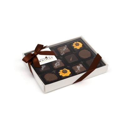 Whimsy Chocolates Assorted Chocolates - 12-piece