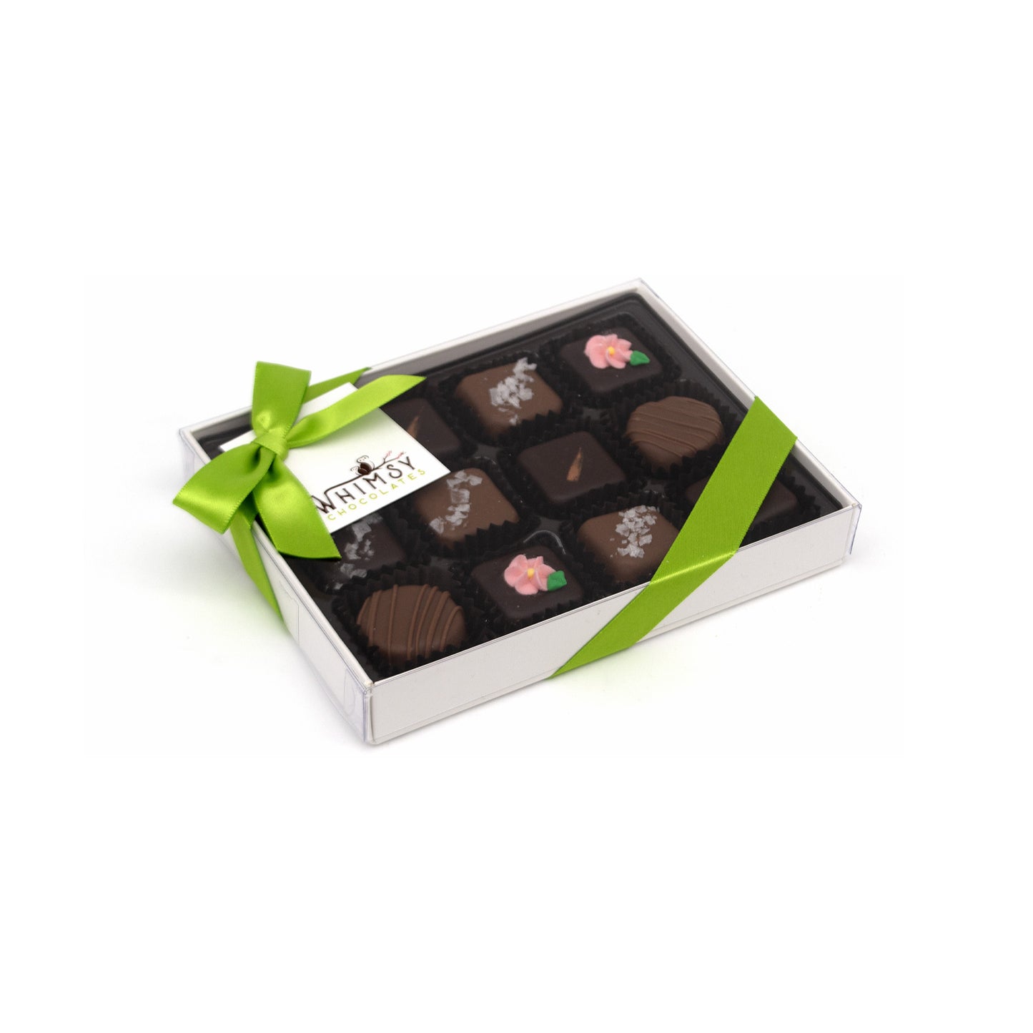 Whimsy Chocolates Assorted Chocolates - 12-piece