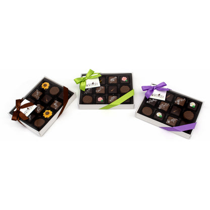 Whimsy Chocolates Assorted Chocolates - 12-piece