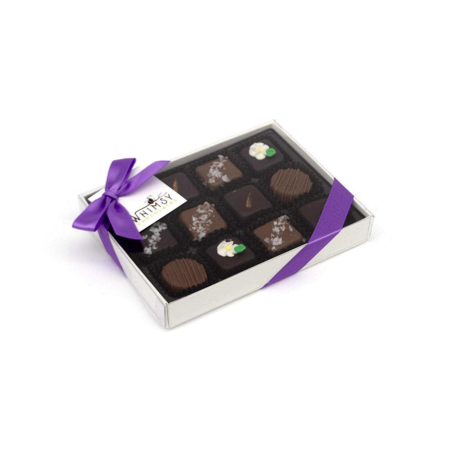 Whimsy Chocolates Assorted Chocolates - 12-piece