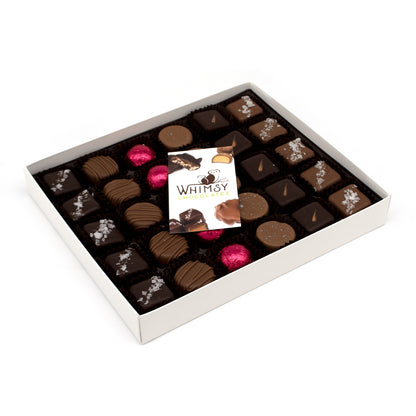 Whimsy Chocolates Assorted Chocolates - 30-piece
