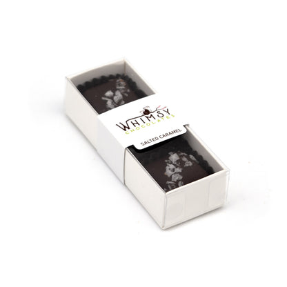 Whimsy Chocolates Dark Salted Caramels