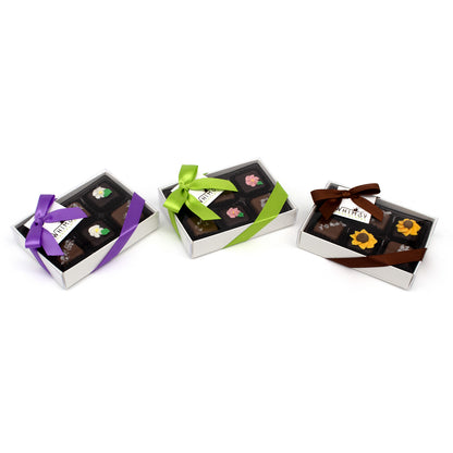 Whimsy Chocolates Mixed Salted Caramels - 6-piece
