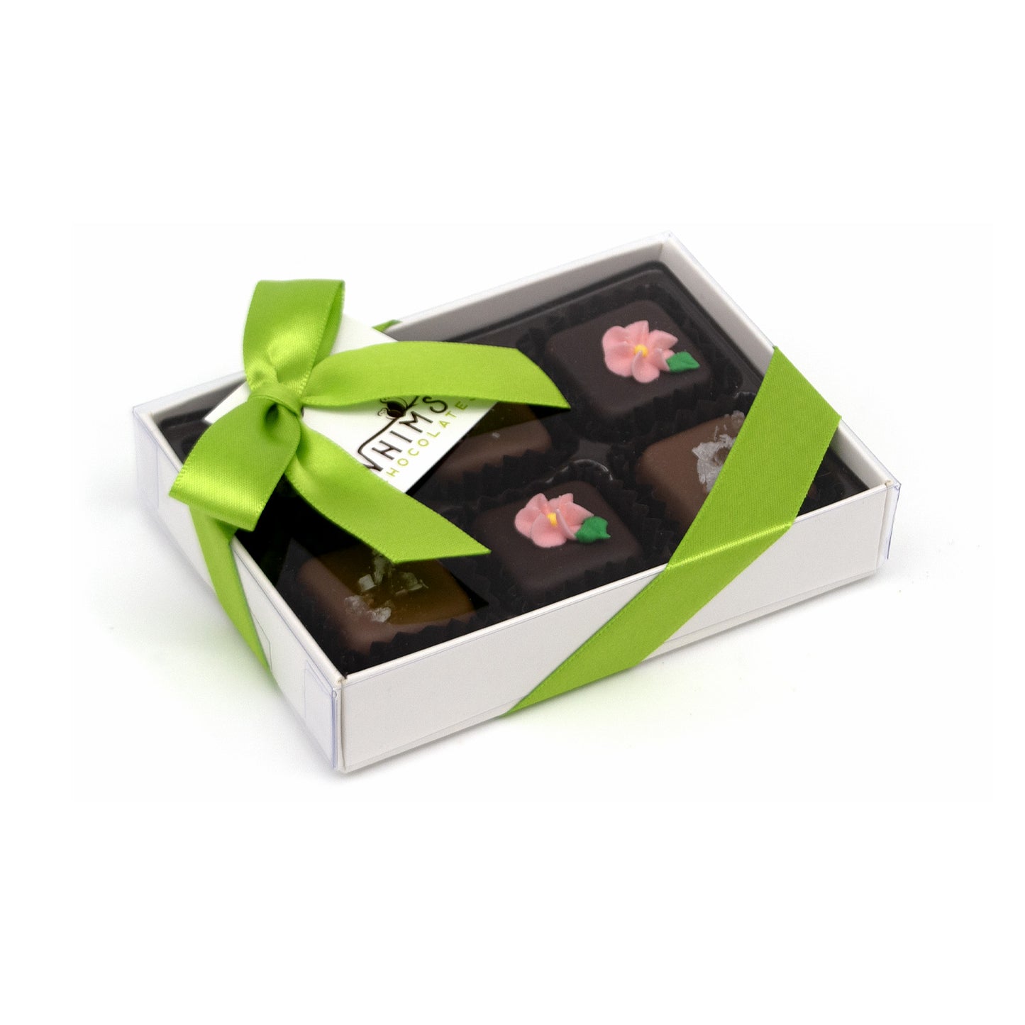 Whimsy Chocolates Mixed Salted Caramels - 6-piece