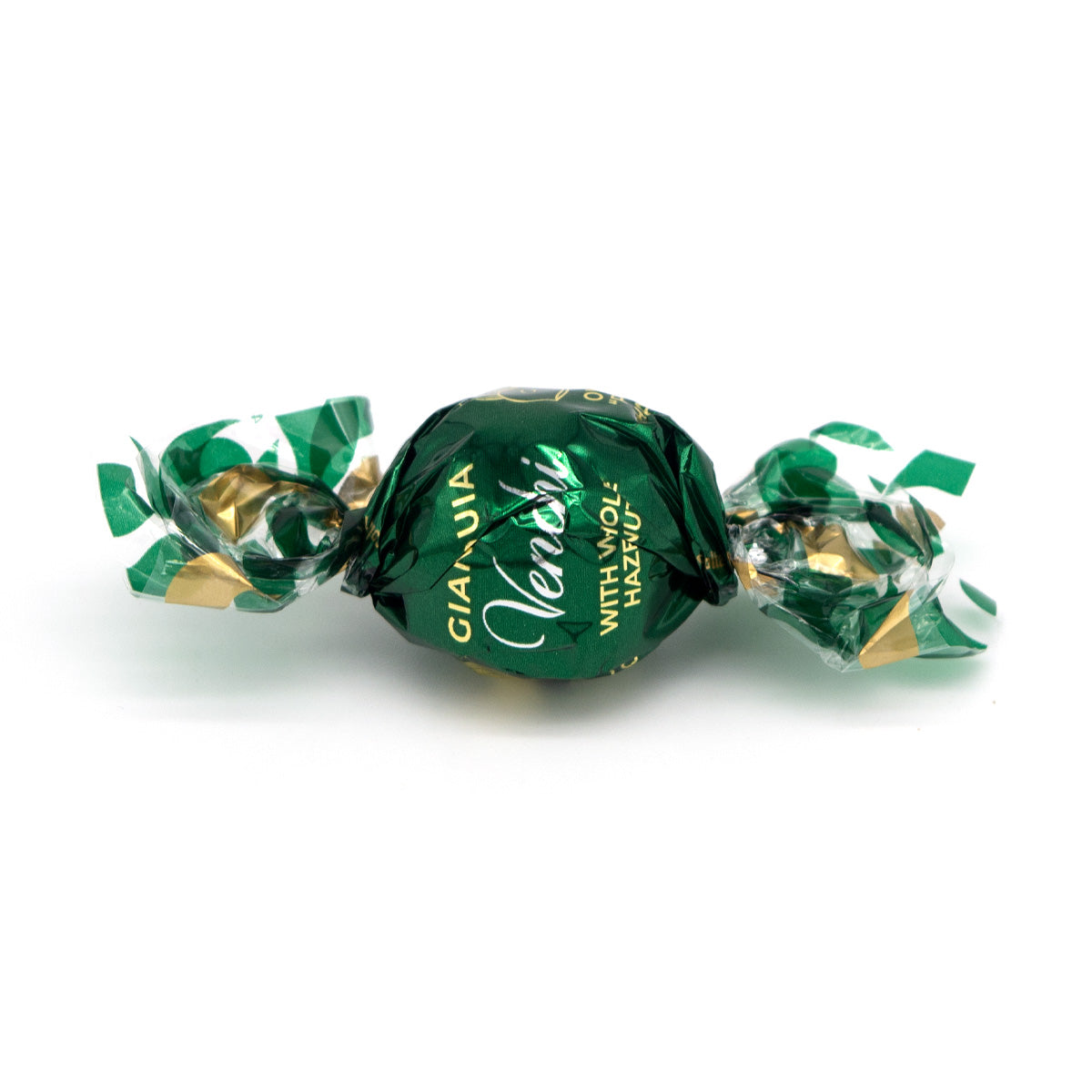 Whole Hazelnut in Gianduja Milk & White Chocolate Pearls