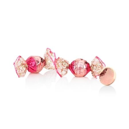 Venchi Strawberry & Cream Chocomousse in White Chocolate Pearls - 15-pc