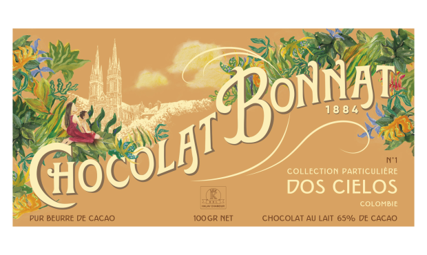 Bonnat Dos Cielos 65% Single Origin Milk Chocolate Bar - 100 g