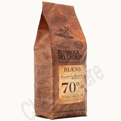 Republica del Cacao Ecuador-Dominican Republic 70% Cacao Buttons