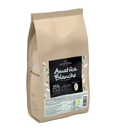 Amatika Vegan 46% Single Origin Almond Milk Chocolate - 3kg