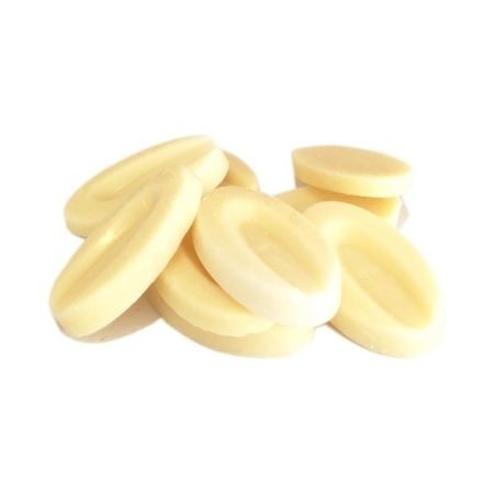 Amatika Vegan 35% dairy Free white Chocolate Feves - 1kg