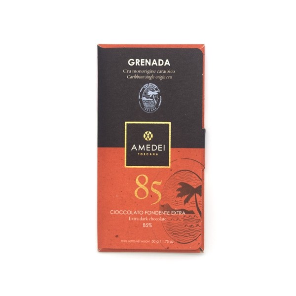 Amedei Grenada 85% Single Origin Dark Chocolate Bar - 50 grams 5368