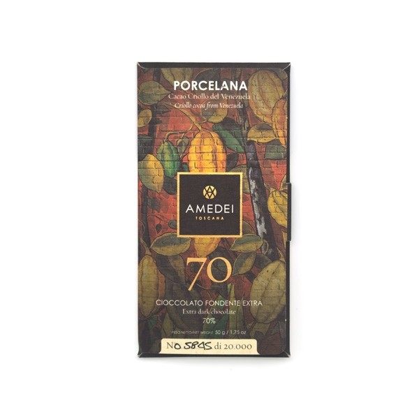 Amedei Porcelana 70% Single Origin Bittersweet Dark Chocolate Bar - 50 grams 5340