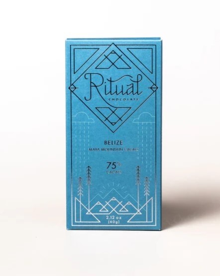 Belize Maya Mountain 75% Single Origin Dark Chocolate Bar - 60g
