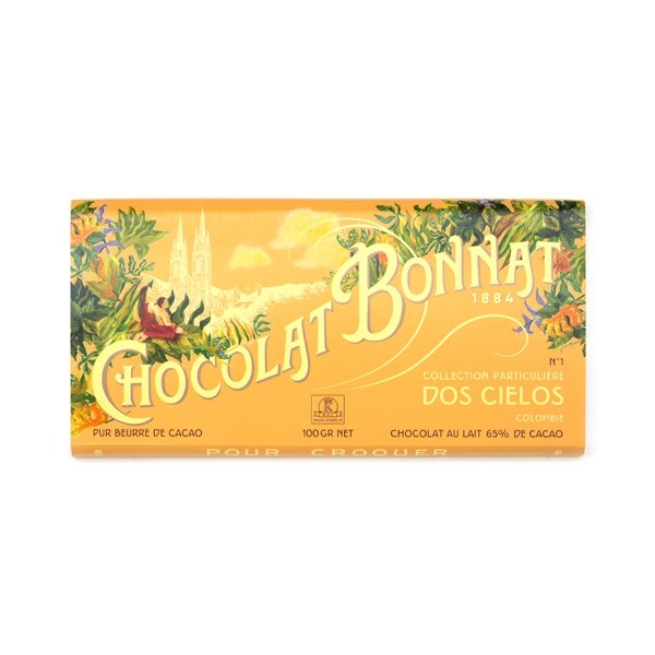 Bonnat Dos Cielos 65% Single Origin Milk Chocolate Bar - 100 grams