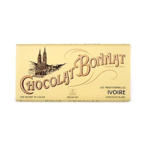 Bonnat Ivoire White Chocolate Bar - 100 grams