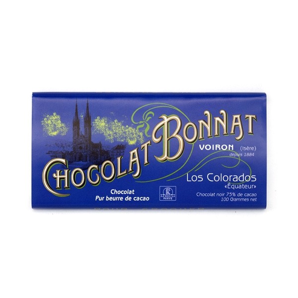Bonnat Los Colorados 75% Single Origin Dark Chocolate Bar - 100 grams
