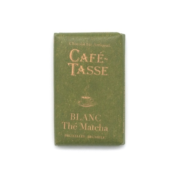Cafe-Tasse Blanc Thé Matcha White Chocolate & Matcha Tea Mini-Bar Single - 9 grams 8013
