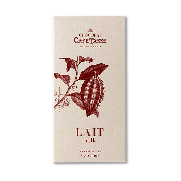 Cafe-Tasse Lait 38% Milk Chocolate Tablet - 85 g