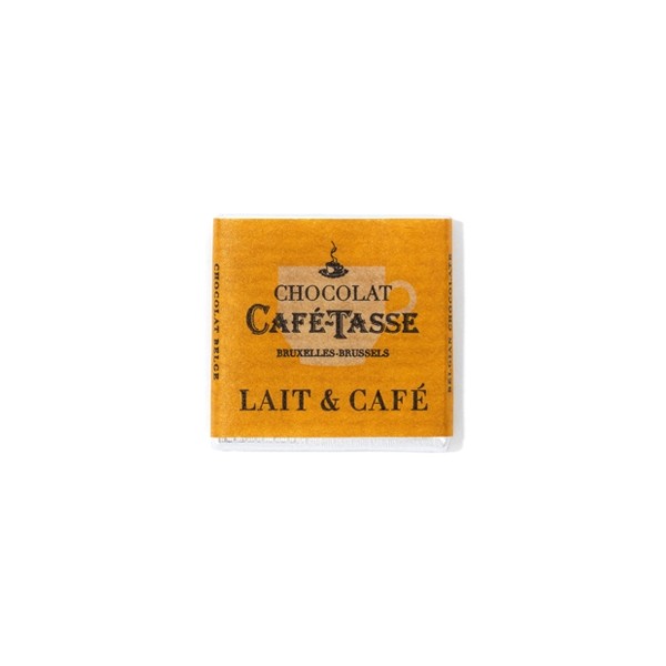 Cafe-Tasse Lait & Café 38% Milk Chocolate & Coffee Napolitans Bag - 37 pc ~ 189 grams 6004N
