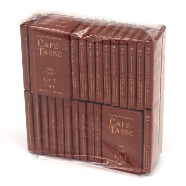 Cafe-Tasse Lait Café 38% Milk Chocolate & Coffee Mini-Bars Bag - 32 pc ~ 298 grams 8004