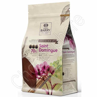 Cacao Barry Saint Dominigue Dominican Republic Pistoles 70%