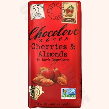 Cherries & Almonds Bar 3.2oz