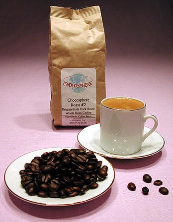 ChocoRoast Belgian Roast Coffee Beans - ½ lb