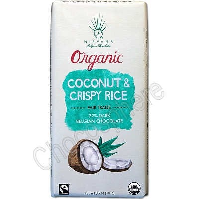 Organic Bar with Crispy Rice and Coconut 3.5oz