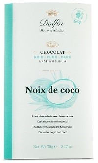 60% Dark Chocolate with Coconut Bar 70g