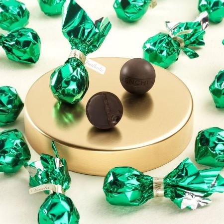 Venchi Mousse Fondente 75% Dark Chocolate Mousse Green Comets - 1kg 108278