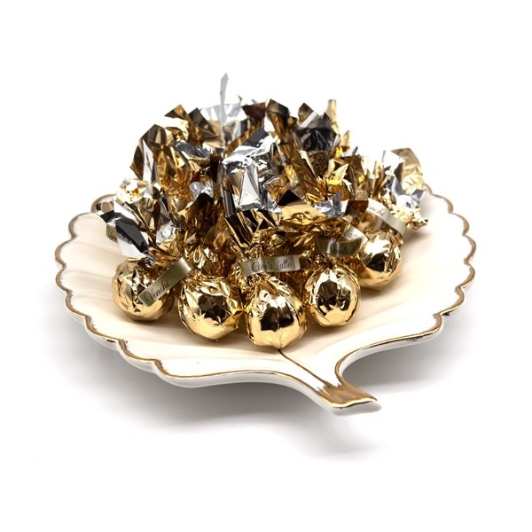 Cometa Latte White Chocolate Hazelnut Mousse Gold Comets Bag - 15-pc 108279