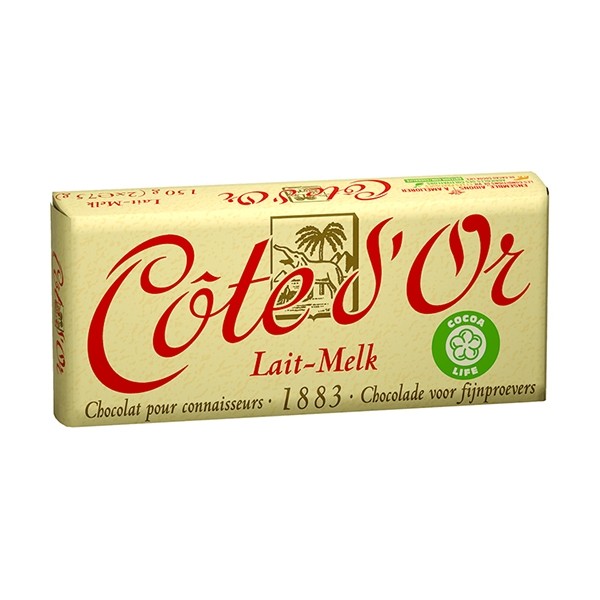 Cote d'Or Fin au Lait Connoisseur 32% Milk Chocolate Bar - 150 g