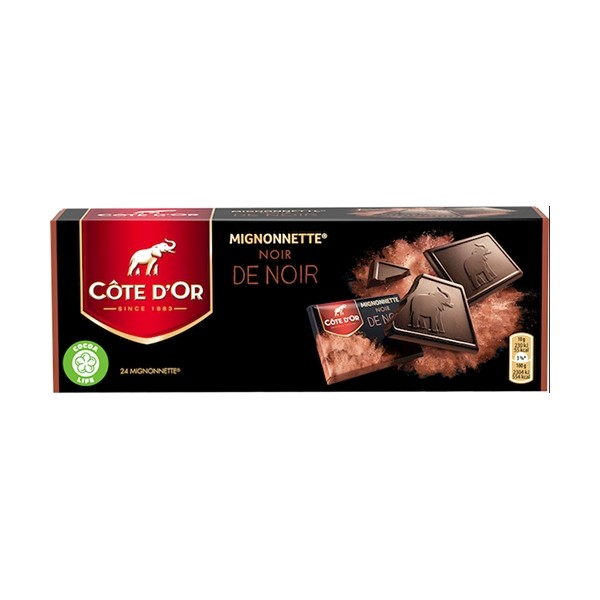 Cote d'Or Mignonettes Noir de Noir 54% Dark Chocolates - 24 pc - 240 g