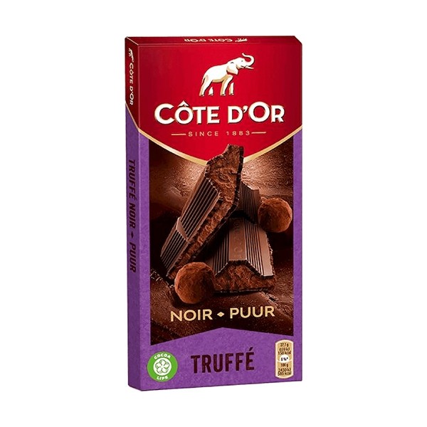 Cote d'Or Truffe Noir Dark Chocolate Truffle Bar - 190 g