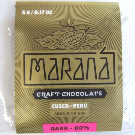 Cusco Dark Chocolate Squares - 80% Cacao