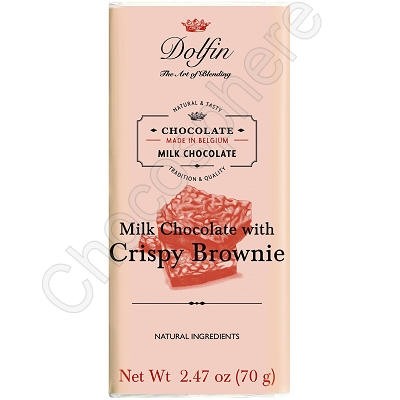 Dark Chocoalte with Crispy Brownie