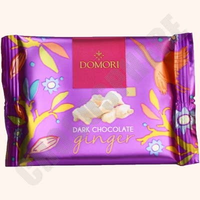 Dark Chocolate with Ginger Bar - 25g