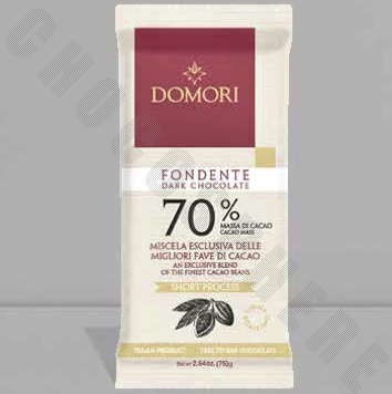Fondente 70% Chocolate Bar - 75g